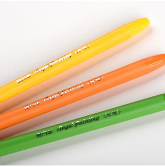 天使塑料笔尖12色套装彩色水性笔