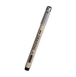 亮银夹专业0.5mm金属针管绘图笔