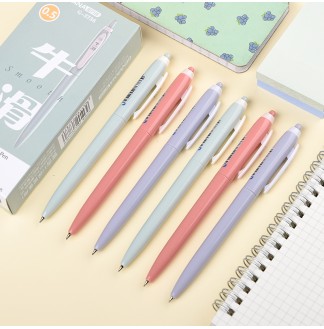 牛滑国色0.5奶嘴头RS12按动中油笔